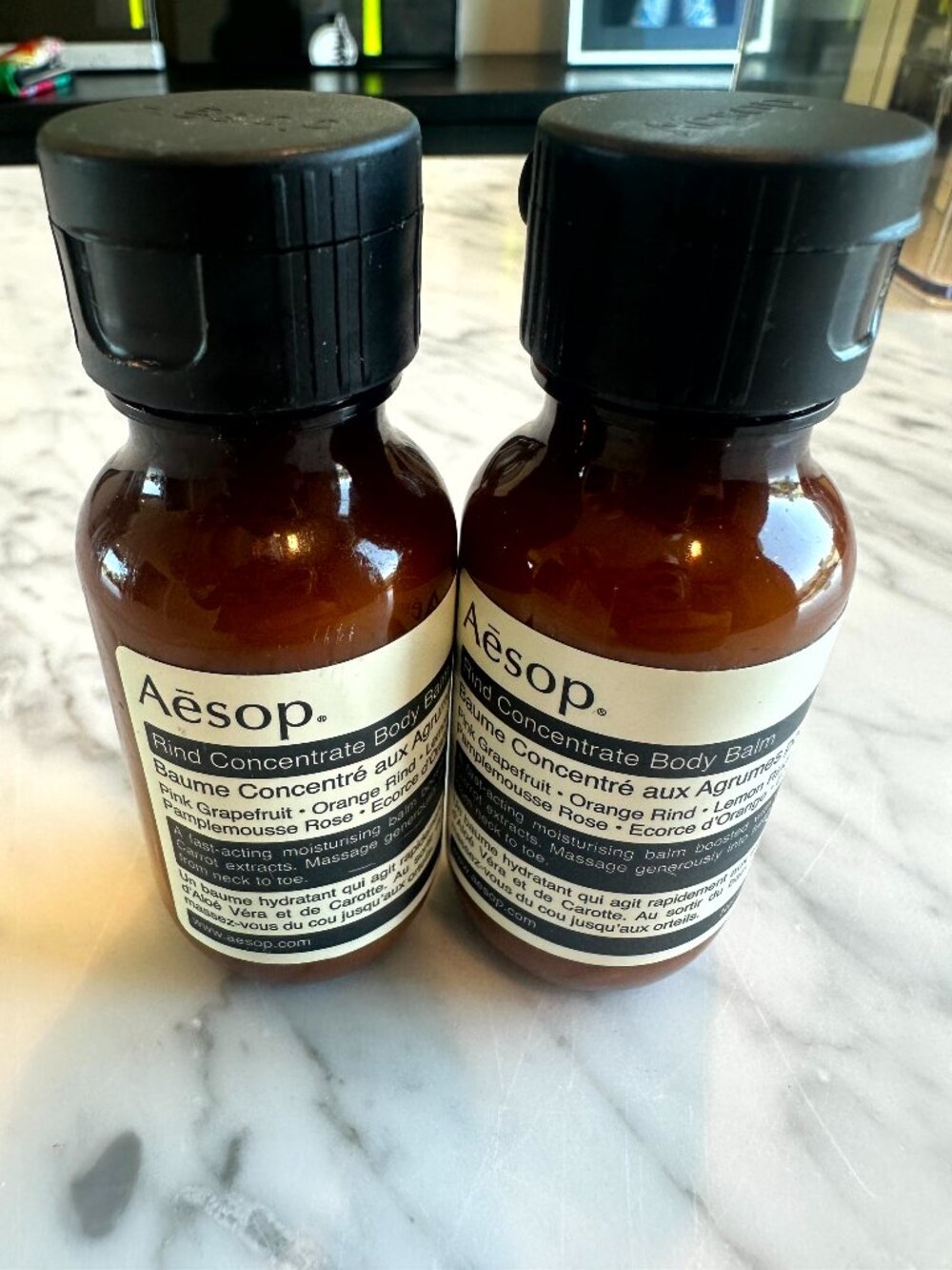 Aesop - Rind Concentrate Body Balm - 1.7 ounce Travel Size (x2)